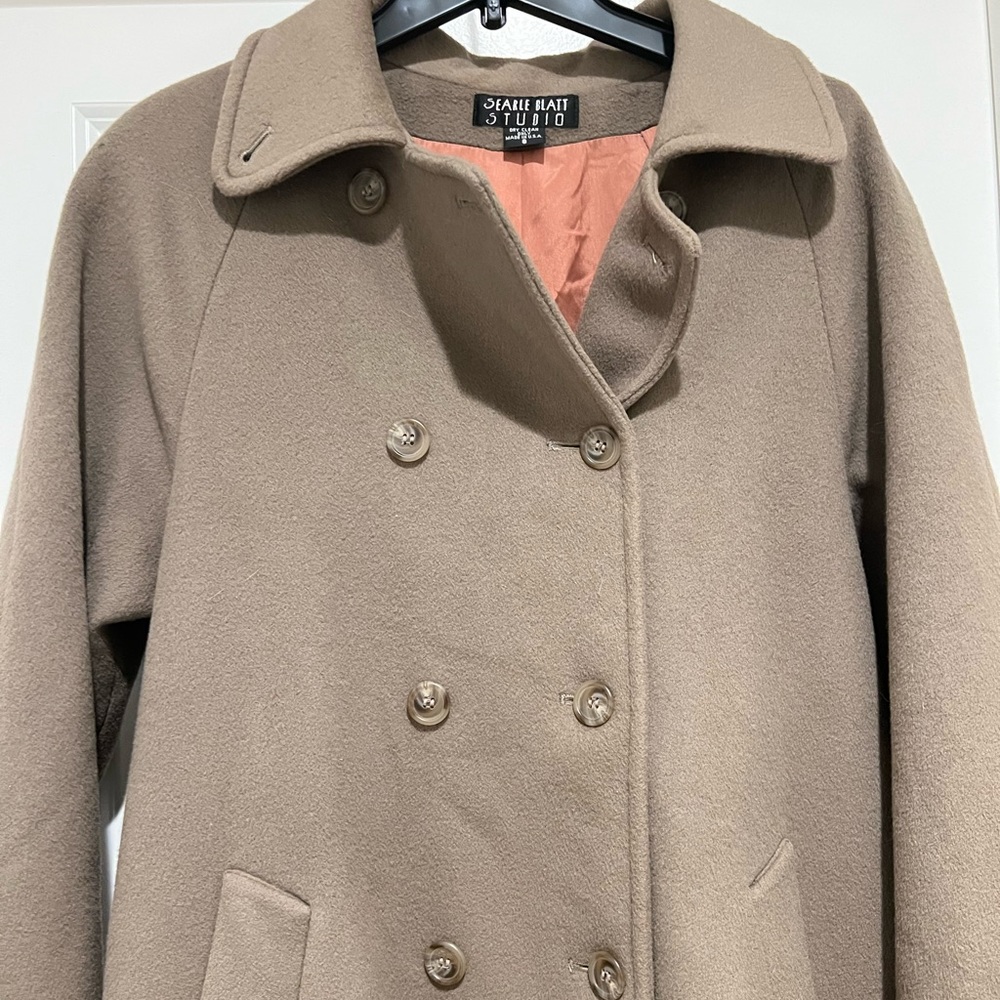 Searle Blatt Studio Tan Coat View 3
